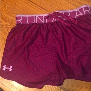 Kids UA shorts